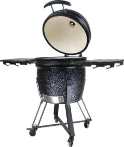 Boets Grill Kamado Grill 21 Inch - 21" - BG21 - Keramisch - Kookoppervlak Ø 44 - Glanzend Zwart -Barbecue Series Winkel 1016x1200