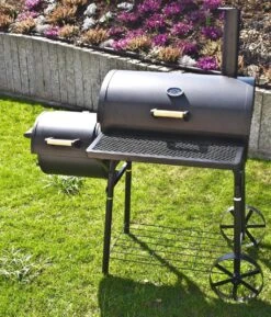 El Fuego Dakota - Barbecue - Smoker - Zwart - Grilloppervlak 66 X 41 Cm - Afmeting 132,5 X 66 X 122 Cm -Barbecue Series Winkel 1025x1200