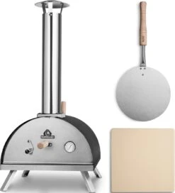 Burnhard Pizzaoven Voor Buiten - Nero -Barbecue Series Winkel 1091x1200 2