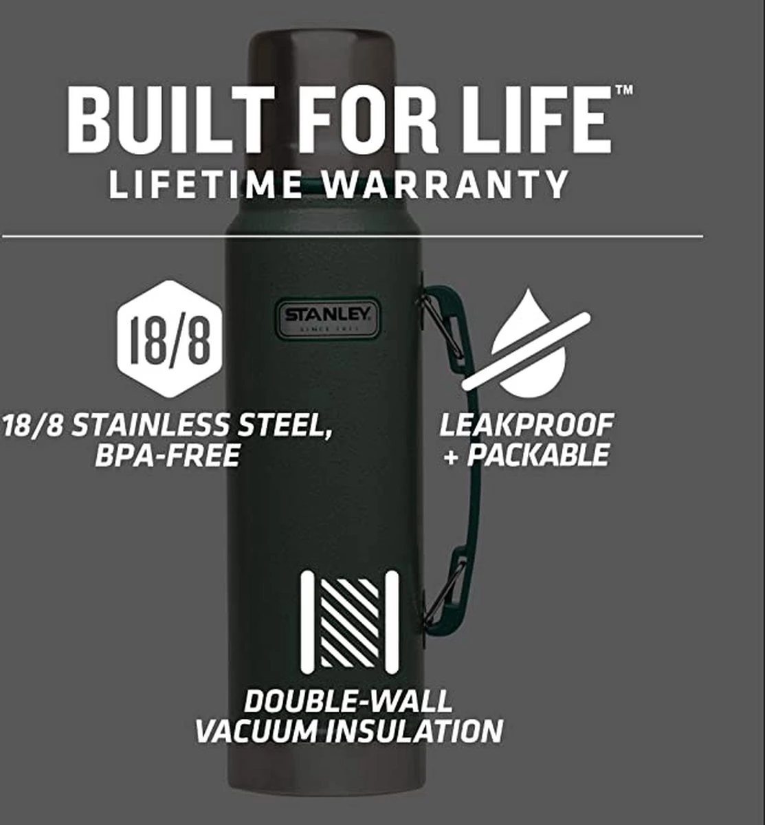 Stanley Trigger-Action Travel Mug 0.35L - thermosfles - Hammertone Green Stanley Trigger-Action Travel Mug 0.35L - Thermosfles - Hammertone Green -Barbecue Series Winkel 1113x1200 2