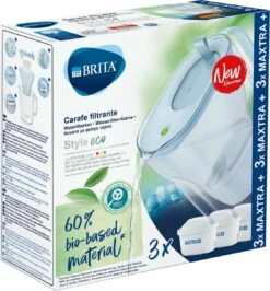 BRITA Waterfilterbundel Style Eco Cool Powder Blue + 3 MAXTRA+ Filterpatronen -Barbecue Series Winkel 1114x1200 4