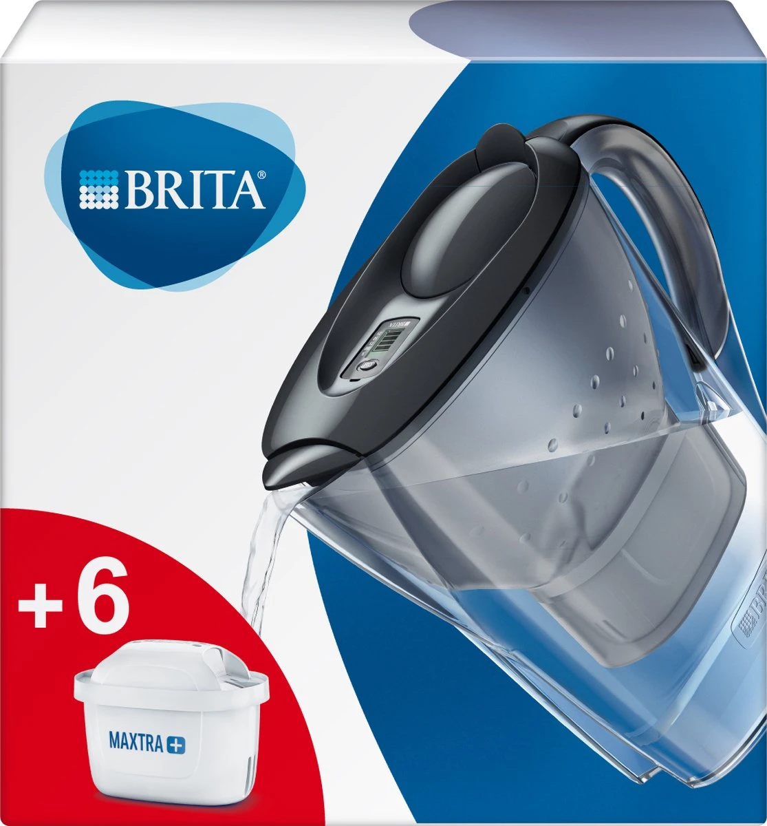 BRITA - Waterfilterkan Marella Cool - Grafiet - 2,4L + 6 MAXTRA+ Waterfilterpatronen BRITA - Waterfilterkan Marella Cool - Grafiet - 2,4L + 6 MAXTRA+ Waterfilterpatronen -Barbecue Series Winkel 1115x1200 4