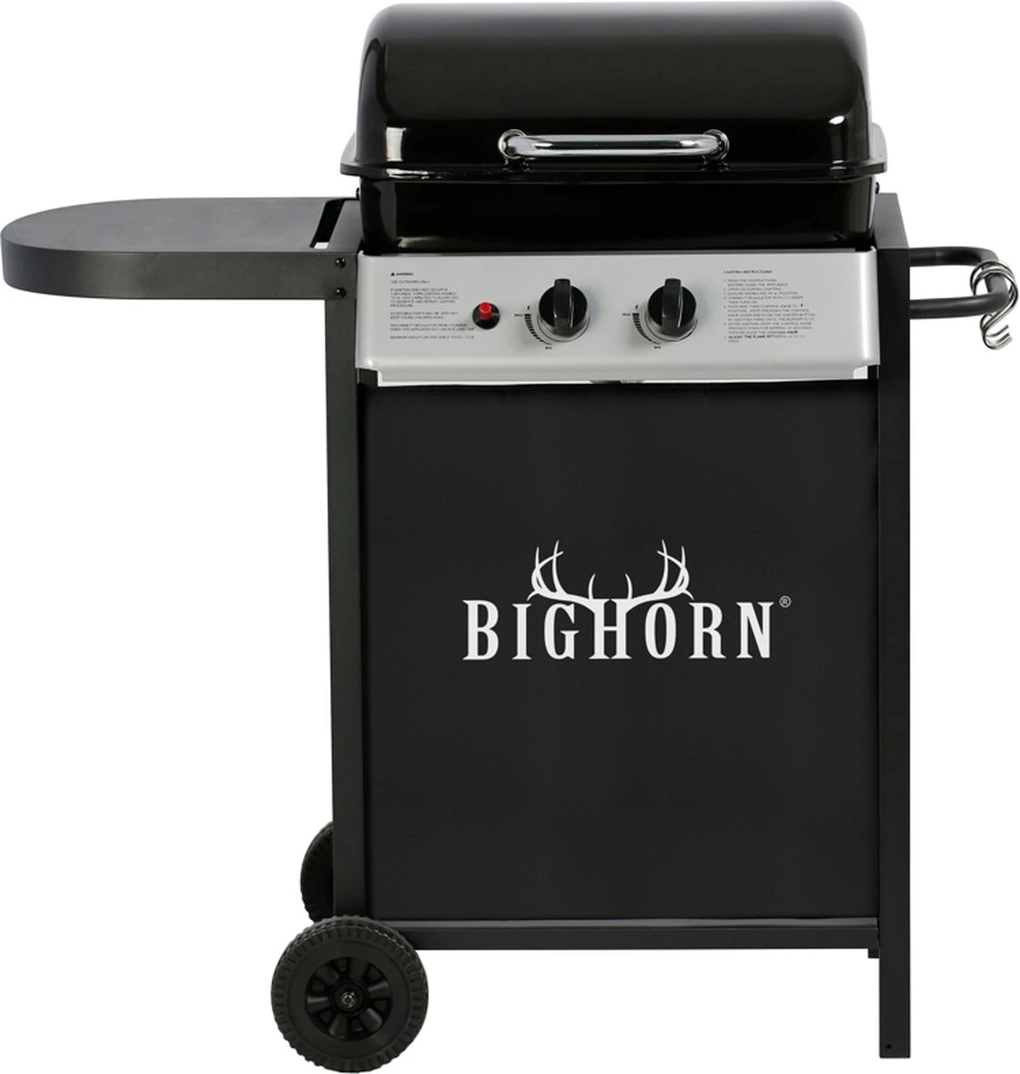 Bighorn Gasbarbecue en Grill – 2 Branders – Zwart Bighorn Gasbarbecue En Grill – 2 Branders – Zwart -Barbecue Series Winkel
