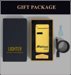 MELTAZO Elektrische Aansteker, Aansteker Gas, Electric Lighter, Gasaansteker Navulbaar, Elektronische Aansteker, Aansteker Plasma, Aansteker Vuurwerk, USB Aansteker Plasma, 2-in-1 Aansteker Voor Sigaretten Camping Kaarsen - 2023 Editie -Barbecue Series Winkel 1142x1200