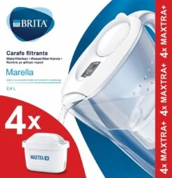BRITA Waterfilterbundel Marella Cool White + 4 MAXTRA+ Filterpatronen -Barbecue Series Winkel 1156x1200 5