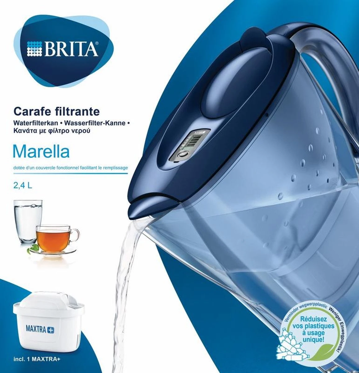 BRITA - Waterfilterkan Marella Cool - Blauw - 2,4L BRITA - Waterfilterkan Marella Cool - Blauw - 2,4L -Barbecue Series Winkel 1156x1200 9