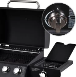 MaxxGarden Gas Barbecue - 3 Branders - Incl. Gratis BBQ Set -Barbecue Series Winkel 1181x1200