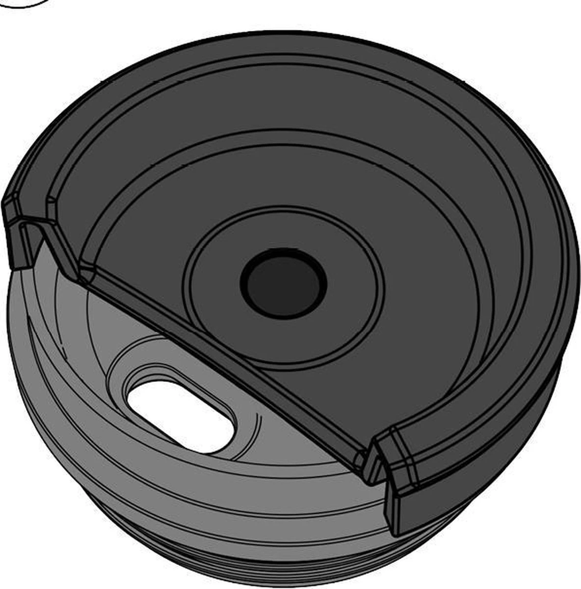 Stanley The NeverLeak™ Travel Mug 0,35L NEW - Thermosfles - Hammertone Green Stanley The NeverLeak™ Travel Mug 0,35L NEW - Thermosfles - Hammertone Green -Barbecue Series Winkel 1184x1200 4