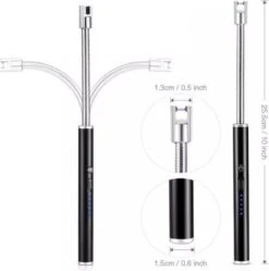 Arc Flexibele Elektrische Plasma Aansteker Voor Keuken, Kaars Of Bbq. Oplaadbaar Via USB 2 Arc Flexibele Elektrische Plasma Aansteker Voor Keuken, Kaars Of Bbq. Oplaadbaar Via USB -Barbecue Series Winkel 1191x1200