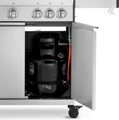 Burnhard Gas BBQ Big FRED Deluxe - 4 Branders - Incl. Keramische Infraroodbrander & Afdekhoes - Deluxe -Barbecue Series Winkel 1193x1200 3