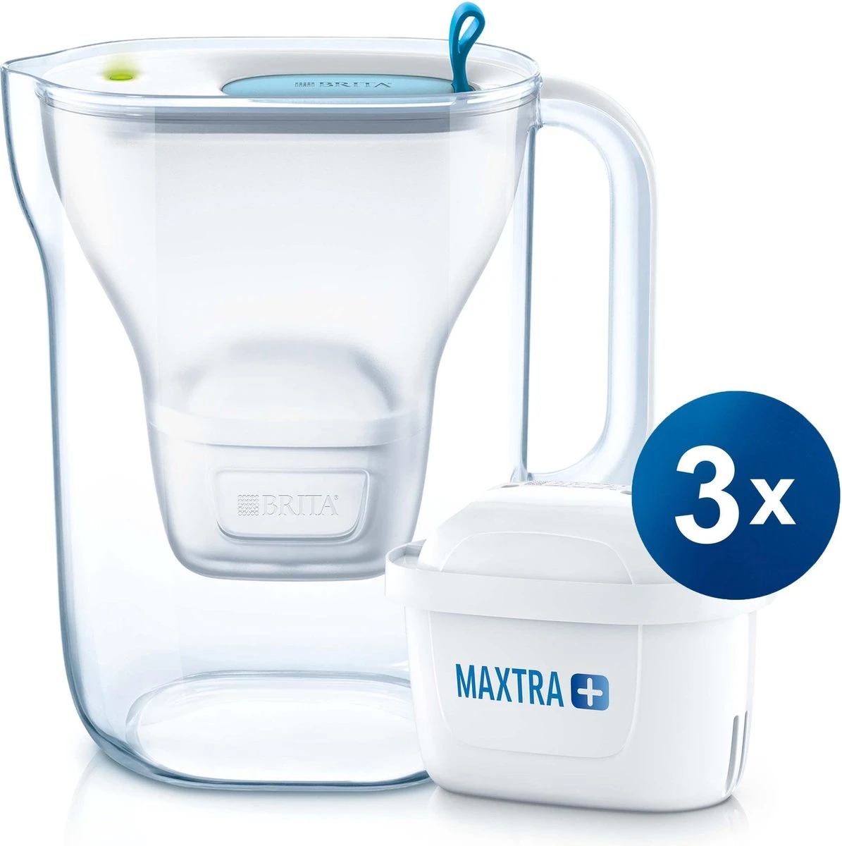 BRITA - Waterfilterkan Style Cool - Blauw - 2,4L + 3 MAXTRA+ Waterfilterpatronen BRITA - Waterfilterkan Style Cool - Blauw - 2,4L + 3 MAXTRA+ Waterfilterpatronen -Barbecue Series Winkel 1195x1200 9
