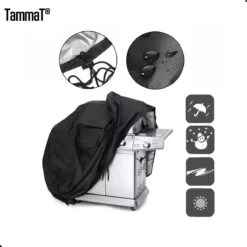 TammaT - BBQ Hoes - Waterdichte Beschermhoes - UV Bescherming - Maat L 170 X 61 X 117 Cm - Met Trekkoord -Barbecue Series Winkel 1198x1200 9