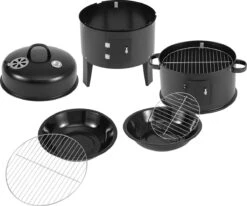 Merkloos Monzana Barbecue-ROKER-Grill-Oven -Barbecue Series Winkel 1200x1002 2