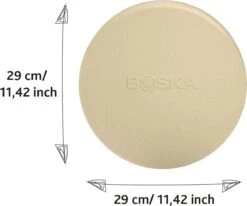 Boska Pizzasteen Deluxe - Voor Oven & BBQ - Knapperige Pizza's - Ø 29.5 Cm - BBQ Accessoires -Barbecue Series Winkel 1200x1003