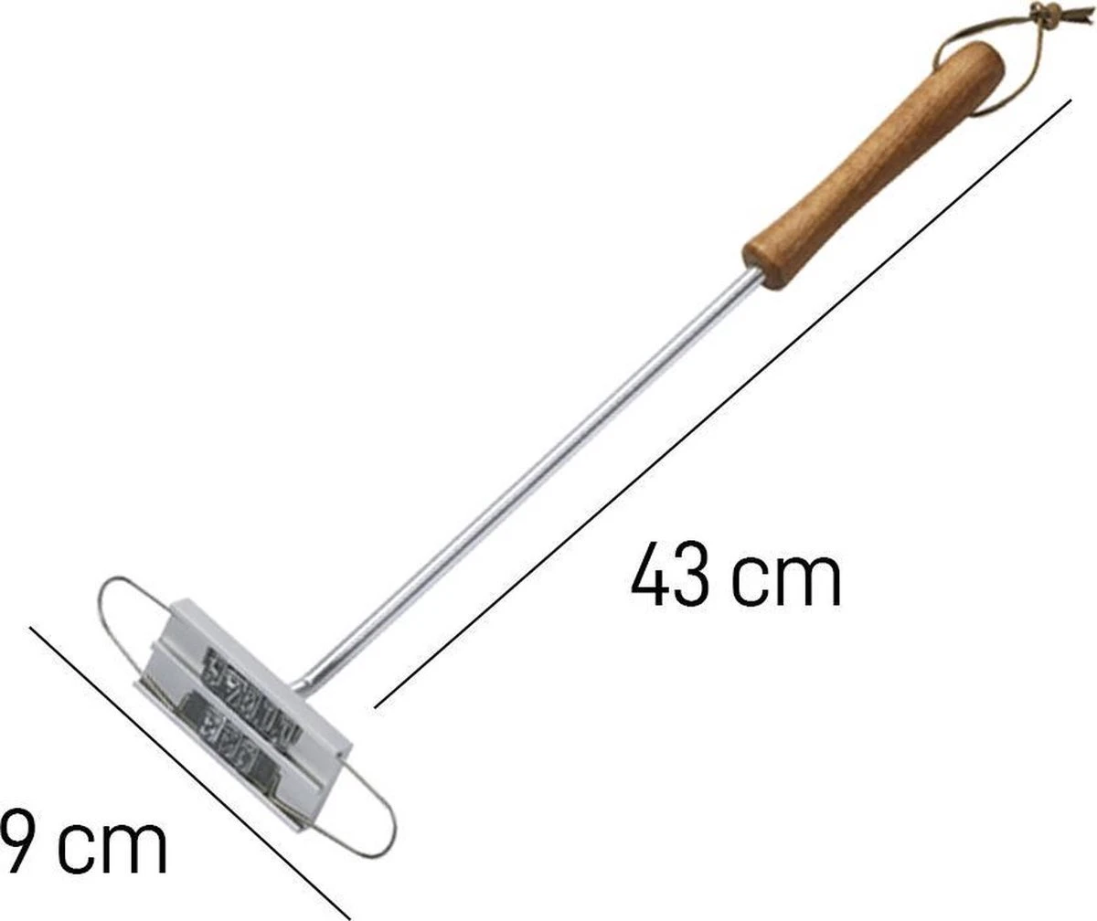 BBQ Branding Iron - Barbecuegereedschapset - Bbq Accessoires - Bbq Brandijzer Merkloos BBQ Branding Iron - Barbecuegereedschapset - Bbq Accessoires - Bbq Brandijzer -Barbecue Series Winkel 1200x1008 1