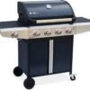 Alice's Garden Gas BBQ Bazin 4 - 5 Branders - Antraciet - Grilloppervlak 64,6x39,3cm