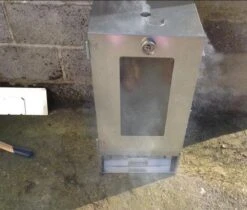 2-L Home & Garden XL Rookoven - RVS - 80x40x28 Cm - 3 Etages -Barbecue Series Winkel 1200x1020