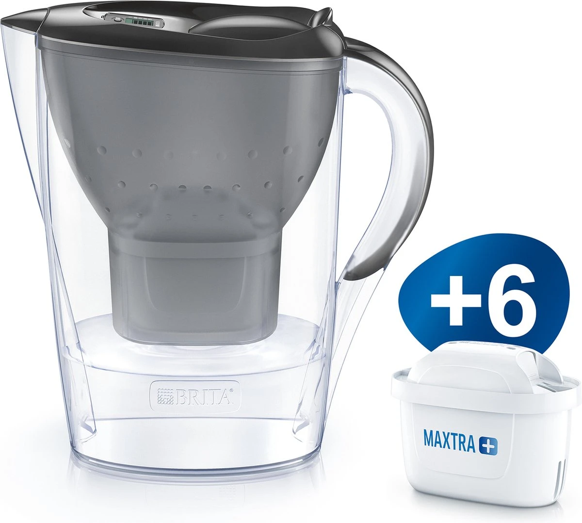 BRITA - Waterfilterkan Marella Cool - Grafiet - 2,4L + 6 MAXTRA+ Waterfilterpatronen BRITA - Waterfilterkan Marella Cool - Grafiet - 2,4L + 6 MAXTRA+ Waterfilterpatronen -Barbecue Series Winkel 1200x1078 2