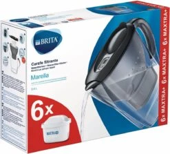 BRITA - Waterfilterkan Marella Cool - Grafiet - 2,4L + 6 MAXTRA+ Waterfilterpatronen 6 BRITA - Waterfilterkan Marella Cool - Grafiet - 2,4L + 6 MAXTRA+ Waterfilterpatronen -Barbecue Series Winkel 1200x1082 2