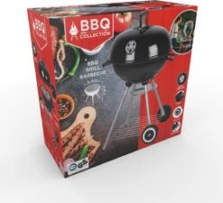 BBQ Collection Houtskoolbarbecue - Kogelbarbecue 45 X 60 Centimeter - Ronde Barbecue - Barbecue Op Wielen - Zwart - Metaal -Barbecue Series Winkel 1200x1091