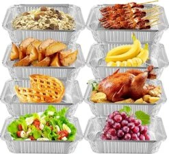 Rechthoekige Aluminium Bakje 850cc - 50 Stuks - 20x14x5 Cm -Barbecue Series Winkel 1200x1093 2