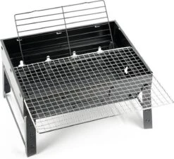 Merkloos Decopatent® Portable Houtskool BBQ - Barbecue - Inklapbaar - Barbecue Houtskool - Tafel Grill - Camping - Strand - Festival - Park -Barbecue Series Winkel 1200x1099