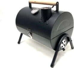 Compacte Draagbare Kolen BBQ Van Wolff BBQ - Handig Voor Op De Camping Op Het Strand Of In Een Park - Smoker Barbecue - Draagbare Lichtgewicht Bbq - Met Thermometer En Lucht Doorvoer. Laat Je Vlees Langzaam Garen. -Barbecue Series Winkel 1200x1102 3