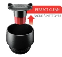 Tefal Travel Mug Thermobeker - 360 Ml - RVS/Blackberry -Barbecue Series Winkel 1200x1104 3