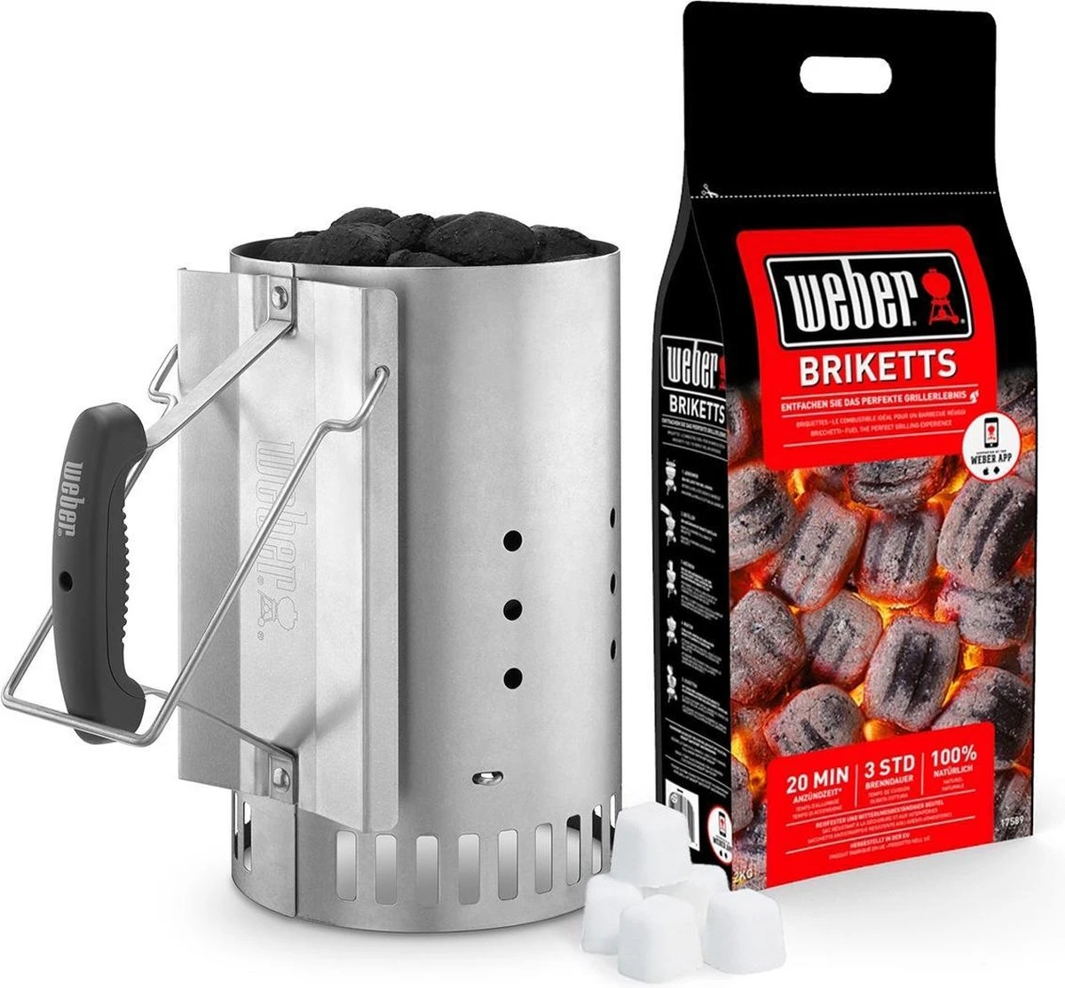 Weber Brikettenstarterset Weber Brikettenstarterset -Barbecue Series Winkel