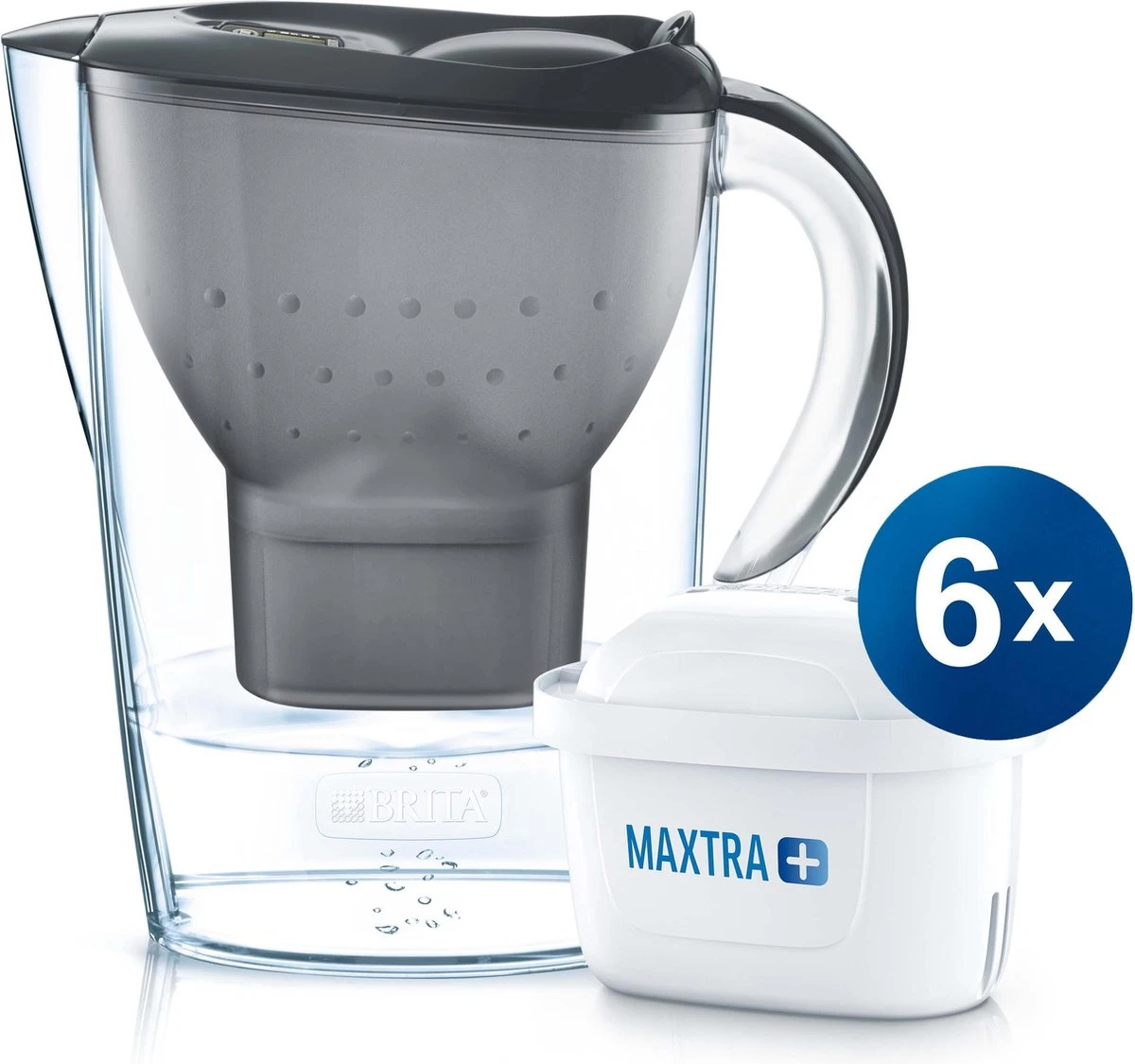 BRITA - Waterfilterkan Marella Cool - Grafiet - 2,4L + 6 MAXTRA+ Waterfilterpatronen BRITA - Waterfilterkan Marella Cool - Grafiet - 2,4L + 6 MAXTRA+ Waterfilterpatronen -Barbecue Series Winkel 1200x1125 4