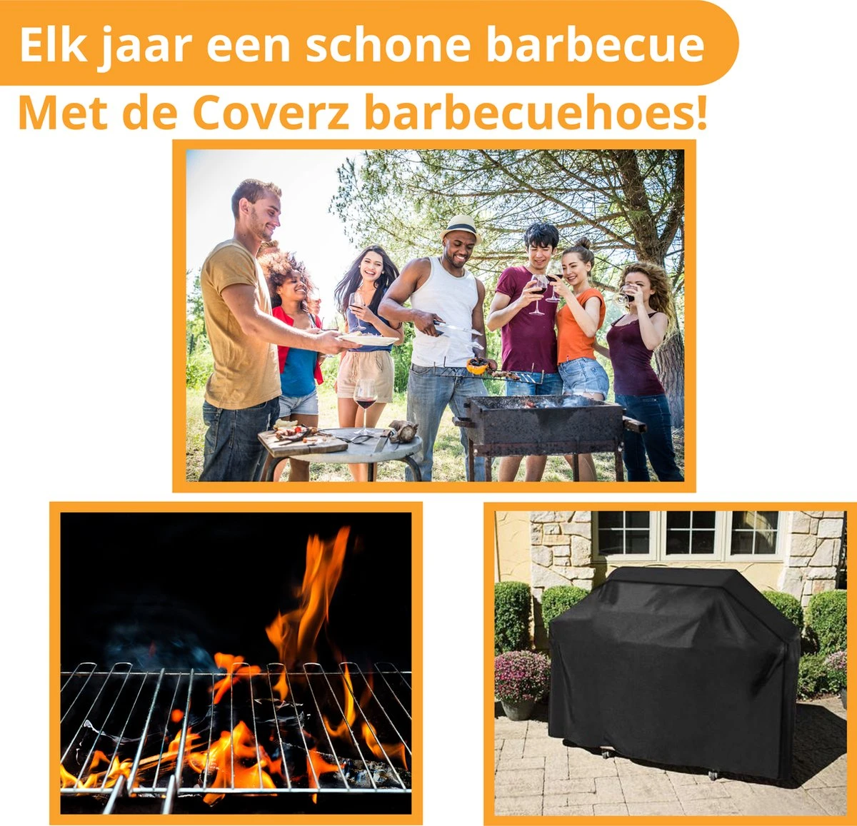 Waterdichte BBQ Hoes - Premium 170x61x117 cm Barbecue Beschermhoes - Cover Waterdichte BBQ Hoes - Premium 170x61x117 Cm Barbecue Beschermhoes - Cover -Barbecue Series Winkel