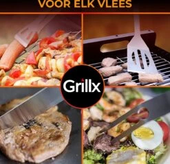 GrillX Barbecue Gereedschap Set - 19-delig - Inclusief Luxe Draagtas - BBQ Accesoires - Gereedschapset 5 GrillX Barbecue Gereedschap Set - 19-delig - Inclusief Luxe Draagtas - BBQ Accesoires - Gereedschapset -Barbecue Series Winkel 1200x1161