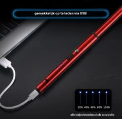 Oplaadbare Lange Dunne Elektrische Aansteker - Duurzame Plasma Aansteker - Inclusief Cadeauverpakking - BBQ – Kaarsen – Rood 2 Oplaadbare Lange Dunne Elektrische Aansteker - Duurzame Plasma Aansteker - Inclusief Cadeauverpakking - BBQ – Kaarsen – Rood -Barbecue Series Winkel 1200x1170