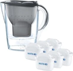BRITA - Waterfilterkan Marella Cool - Grafiet - 2,4L + 6 MAXTRA+ Waterfilterpatronen 7 BRITA - Waterfilterkan Marella Cool - Grafiet - 2,4L + 6 MAXTRA+ Waterfilterpatronen -Barbecue Series Winkel 1200x1181 4