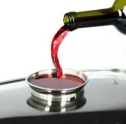 Alpina - Braadslede - Braadpan - Met Glazen Deksel - Aromaknop - 5,5 Liter - Zwart -Barbecue Series Winkel 1200x1187 10