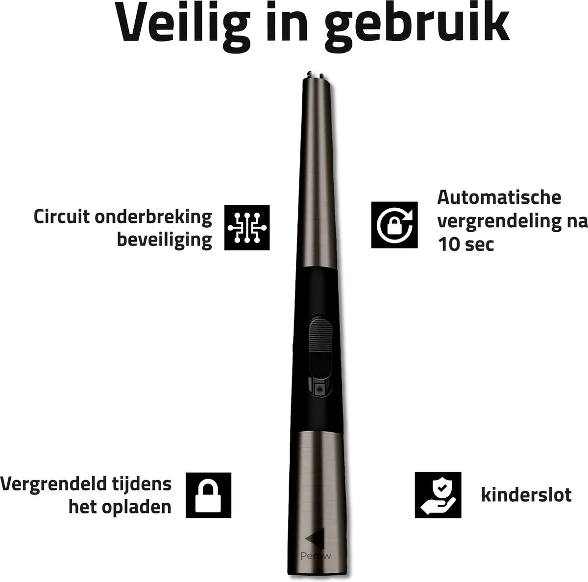Oplaadbare Lange Elektrische Aansteker - Duurzame Plasma Aansteker – Luxe Aansteker - Inclusief Cadeauverpakking - BBQ – Kaarsen - Zwart Oplaadbare Lange Elektrische Aansteker - Duurzame Plasma Aansteker – Luxe Aansteker - Inclusief Cadeauverpakking - BBQ – Kaarsen - Zwart -Barbecue Series Winkel 1200x1188 1