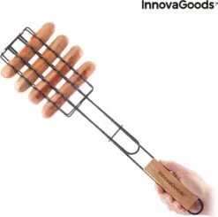 Innovagoods BARBECUEGRIL VOOR WORSTJES SOSKET - Bbq Accesoires - Bbq Accesoires Rooster -Barbecue Series Winkel 1200x1188 2