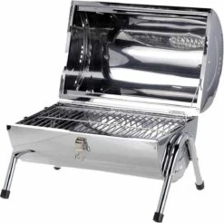 BBQ Collection Houtskoolbarbecue - Cilinder - Chroom 10 BBQ Collection Houtskoolbarbecue - Cilinder - Chroom -Barbecue Series Winkel 1200x1193 2