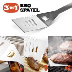 Squago BBQ Accesoires XXL Set Met Schort - Gereedschap - Gereedschapset Tang Borstel Mat 2 Squago BBQ Accesoires XXL Set Met Schort - Gereedschap - Gereedschapset Tang Borstel Mat -Barbecue Series Winkel 1200x1198