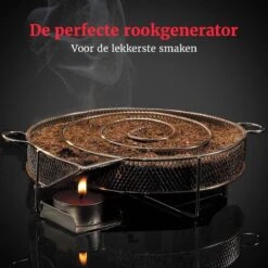 GrillX Cold Smoke Generator Met 1KG Appel Rookmot - 6 Liter - Smokerbox - RVS Rookbox - Rookgenerator - Koud Roken - BBQ Accesoires -Barbecue Series Winkel 1200x1200 101