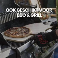 Buxibo 2in1 Pizzasteen - Voor BBQ & Oven - Inclusief Serveer Plank - Pizzabord/Pizzaplank - 30.5 X 38.1 X 1.4 Cm 3 Buxibo 2in1 Pizzasteen - Voor BBQ & Oven - Inclusief Serveer Plank - Pizzabord/Pizzaplank - 30.5 X 38.1 X 1.4 Cm -Barbecue Series Winkel 1200x1200 12