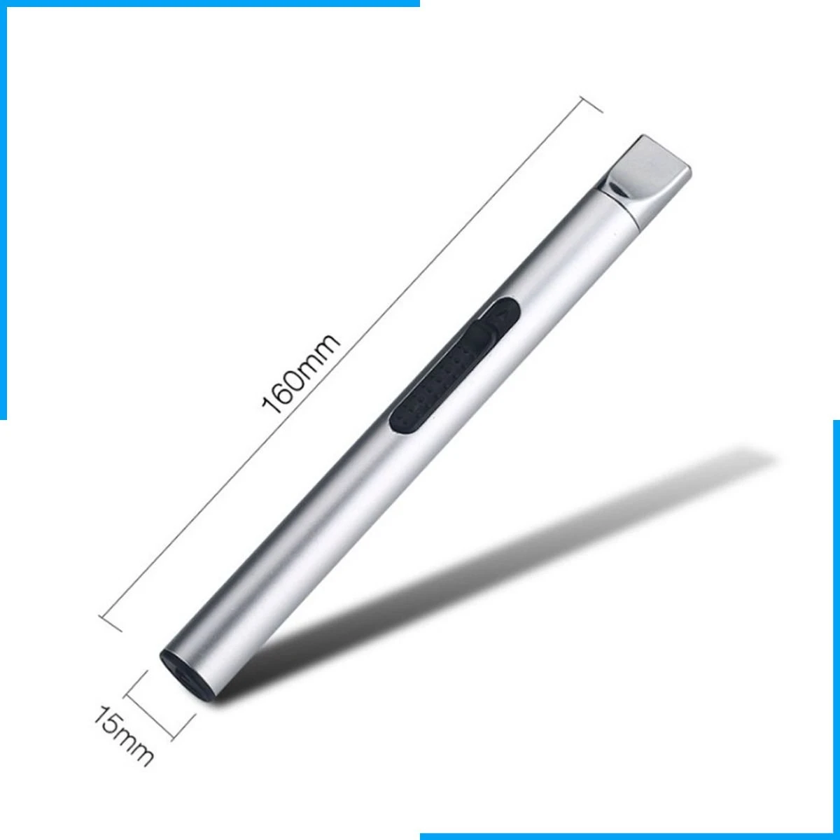 Aansteker Elektrisch - Plasma Aansteker - Aansteker voor kaarsen - Oplaadbaar met USB kabel - Windproof - SEVEND® Aansteker Elektrisch - Plasma Aansteker - Aansteker Voor Kaarsen - Oplaadbaar Met USB Kabel - Windproof - SEVEND® -Barbecue Series Winkel 1200x1200 163