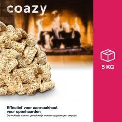 Aanmaakkrullen Voor BBQ Of Kachel | 5kg ECO FSC Gecertificeerd Aanmaakhout Barbecue - Biologisch En Duurzaam Aanmaakwokkels - Houtwol Wokkels - Barbeque Aansteker - Aanmaakblokjes - Accessoires - Ongeveer 400krullen -Barbecue Series Winkel 1200x1200 189