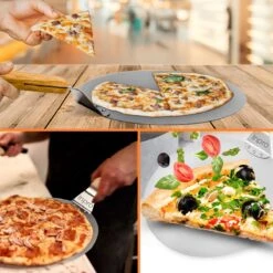 Inpro Pizzaschep RVS - Rond - Voor BBQ En Oven - Pizzaspatel - Taartschep - Houten Handvat - BBQ Gereedschap - Keukengerei - 30 Cm Diameter - Spatel -Barbecue Series Winkel 1200x1200 226