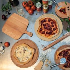 Boska Pizzaschep Amigo - Voor Warme En Koude Pizza - Kort Handvat - Beukenhout - 30 Cm Breed 4 Boska Pizzaschep Amigo - Voor Warme En Koude Pizza - Kort Handvat - Beukenhout - 30 Cm Breed -Barbecue Series Winkel 1200x1200 249