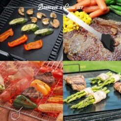 Mountain Jack® 40-Delige Luxe BBQ Grill Accessoires Set In Roestvrij Staal – Barbecue Gereedschap – Tangenset, Vlees Thermometer, Vleestang, Borstel, Spiezen, Vleesmes, Vleesvork 9 Mountain Jack® 40-Delige Luxe BBQ Grill Accessoires Set In Roestvrij Staal – Barbecue Gereedschap – Tangenset, Vlees Thermometer, Vleestang, Borstel, Spiezen, Vleesmes, Vleesvork -Barbecue Series Winkel 1200x1200 270