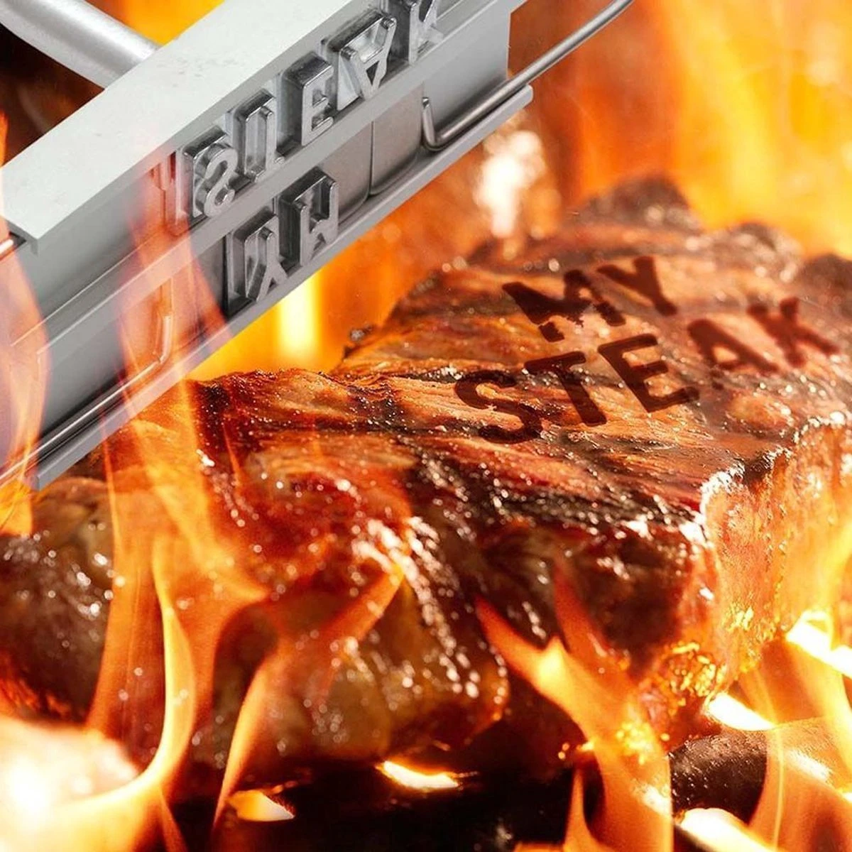 BBQ Branding Iron - Barbecuegereedschapset - Bbq Accessoires - Bbq Brandijzer Merkloos BBQ Branding Iron - Barbecuegereedschapset - Bbq Accessoires - Bbq Brandijzer -Barbecue Series Winkel 1200x1200 280