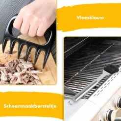 BBQ Accesoires Set Gereedschap Tang Borstel Barbecue Kookgerei - 10 Delig 6 BBQ Accesoires Set Gereedschap Tang Borstel Barbecue Kookgerei - 10 Delig -Barbecue Series Winkel 1200x1200 289
