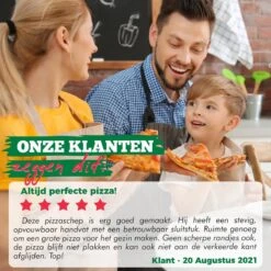 Ecowize Pizzaschep Voor BBQ En Oven - Aluminium Pizzaspatel Vierkant 30cm Met Inklapbaar Handvat - Met Extra Professionele Pizzasnijder -Barbecue Series Winkel 1200x1200 293