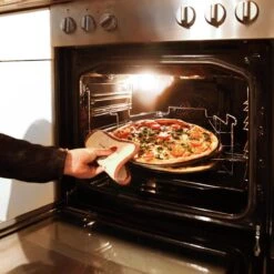 Relaxdays 3 Pizaplaten Met Pizzarek, Pizza Bakplaat Rond 33 Cm, Pizzaplaat 3stuk -Barbecue Series Winkel 1200x1200 306